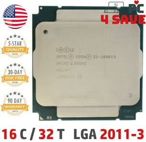 Intel Xeon E5-2698 V3 CPU 16-Cores 2.3 GHz 40MB LGA 2011-3 R3 Server SR1XE 135W