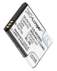 Batterie 900mAh type BL-5B BL-5V BTA002 PX-8268 Pour VERTU Constellation - Zdjęcie 1 z 1