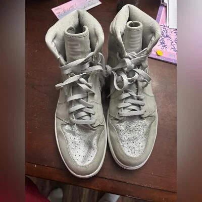 Hombre Talla 13 Air Jordan One Retro Plata Hi Preloved 25 Aniversario Running Foto 1 de 4