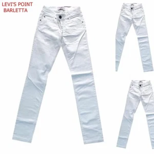 only pantaloni jeans da donna elasticizzati slim fit vita bassa bianchi 40 46 - Picture 1 of 9