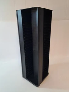 LaserLine AC100 Spinner Cassette Storage Tower 100 Tape Carousel Vintage 90s - Picture 1 of 5