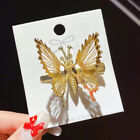 Moving Butterfly Tassel Hairpin Girl Retro Sweet Fairy Hairclips Side Clip Hair
