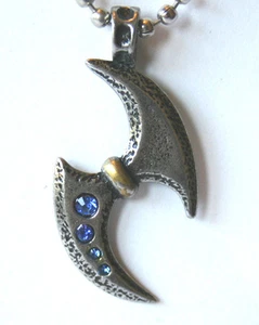 Atlantis Anhänger Modern Zauber Amulett Schmuck Magie Fantasie Drehendes Schwert - Foto 1 di 1