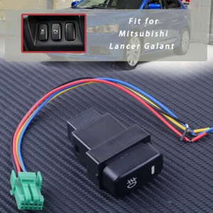 Fit For Mitsubishi Galant Lancer LED Fog Light Push ON-OFF Button Switch - Picture 1 of 5