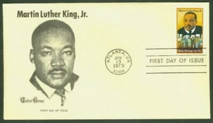 MARTIN LUTHER KING JR FDC TUDOR HOUSE CACHET - Foto 1 di 1