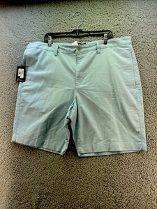 Chaps Bermuda Oxford Pantaloncini Elasticizzati Uomo Taglia 40 Vita 10" Cuciture Interne Blu Nuovo con etichette - Foto 1 di 12