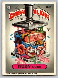 Pegatina vintage 1986 cubo de basura para niños #163b cubo de rubí envío gratuito - Imagen 1 de 2