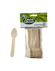 Alpen Wooden Tea Spoon 110mm 25 Pack - Bild 1 von 1