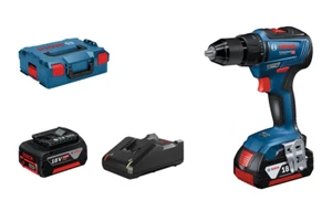 BOSCH GSR 18V-55 TRAPANO AVVITATORE A BATTERIA CON 2 BATTERIE GBA 18V DA 4.0 Ah - Foto 1 di 2