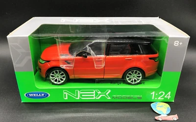 Welly Range Rover Sport, automodello scala 1:24, vintage (1587) - Immagine 1 di 4