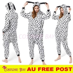 Animal Spotty Dog Jumpsuit Onesie Adult Kigurumi Cosplay Unisex Pajamas Costume - Picture 1 of 107