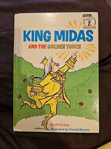 NR NEW King Midas & the Golden Touch Al Perkins 1970 HC Dr Seuss Beginner Books