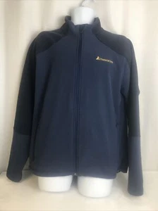 LL Bean Poly Fleece gefütterte Nylon Soft Shell Jacke Herren Größe XL blau Reißverschluss - Bild 1 von 15