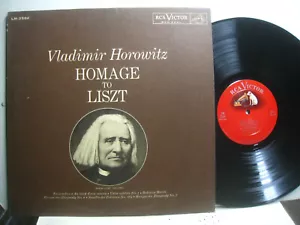 Homage to Liszt, Horowitz, piano *RCA Victor LM 2584 mono - Imagen 1 de 1