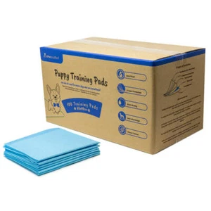 Disposable Pet Puppy Pads 25 - 100 Toilet Training Pee Wee Mats AllPetSolutions - Picture 1 of 8