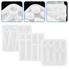 11 Pcs Earring Pendant Mold Silicone Molds For Resin Mould Diy Crystal