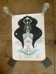 FIRST AID KIT VERY RARE 2015 SWEDISH TOUR STUNNING SIGNED POSTER AUTOGRAPH 60X42 - Picture 1 of 9