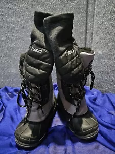 STIVALI DA NEVE PIOGGIA BILLY Kids Ice II nero GRIGIO/GRIGIO BAMBINO 9M NUOVI! - Foto 1 di 13