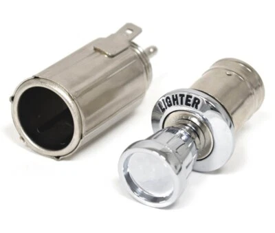 NEW! 1965 - 1966 FORD Mustang Cigarette Lighter Element and Knob Set  - Image 1 of 4