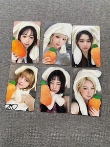 NMIXX 3ND EP FE3O4: stick out MAKESTAR VC EVENT PHOTOCARD BUNNY CARROT - Bild 1 von 7