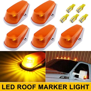 5x LED Cab Roof Marker Running Pickup Lights For Ford F150 F250 F350 1980-1997 - Picture 1 of 14