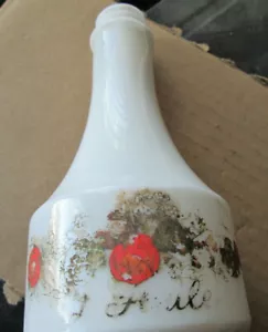 CRUDO DE ACEITE DE COLECCIÓN GEMCO ""ESPECIA DE VIDA"" DE MEDIADOS DE 1900, SIN TAPA, USADO - Imagen 1 de 4