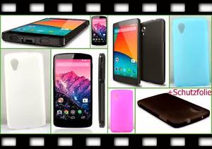 Case Tasche für LG Google Nexus 5 D821 820 Handy Schutz hülle Cover Schale Folie - Picture 1 of 5