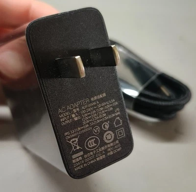 Cargador Adaptador CA ASUS ROG 65W ADP-65WVA USB-C Cable para ROG 5 5S Pro 6 Pro Foto 1 de 4