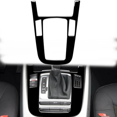 Accesorios coche interior negro para Audi Q5 SQ5 8R 2010-2018 A4 S4 B8 2009-2016 Foto 1 de 4