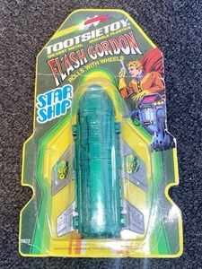 Flash Gordon 1978 Green Star Ship #2872 TootsieToy Die Cast Metal Hong Kong VHTF - Bild 1 von 3
