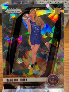 2024 Panini WNBA Prizm Cameron Brink RC Ice Rookie #143 Sparks - Picture 1 of 2