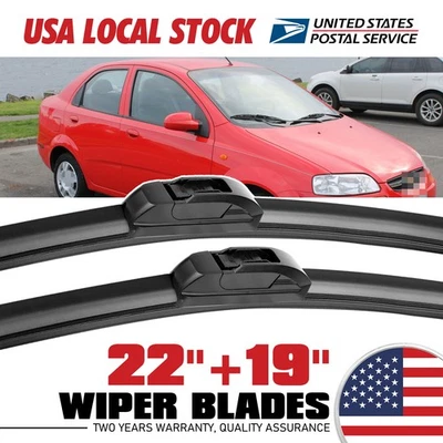 FOR Nissan GT-R 2009-2014 Genuine Original Front Windshield Wiper Blades 22"&19" - Image 1 of 4