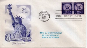 3 CENT COIL - REGULAR POSTAGE SERIES OF 1954 - DC618 - Picture 1 of 1