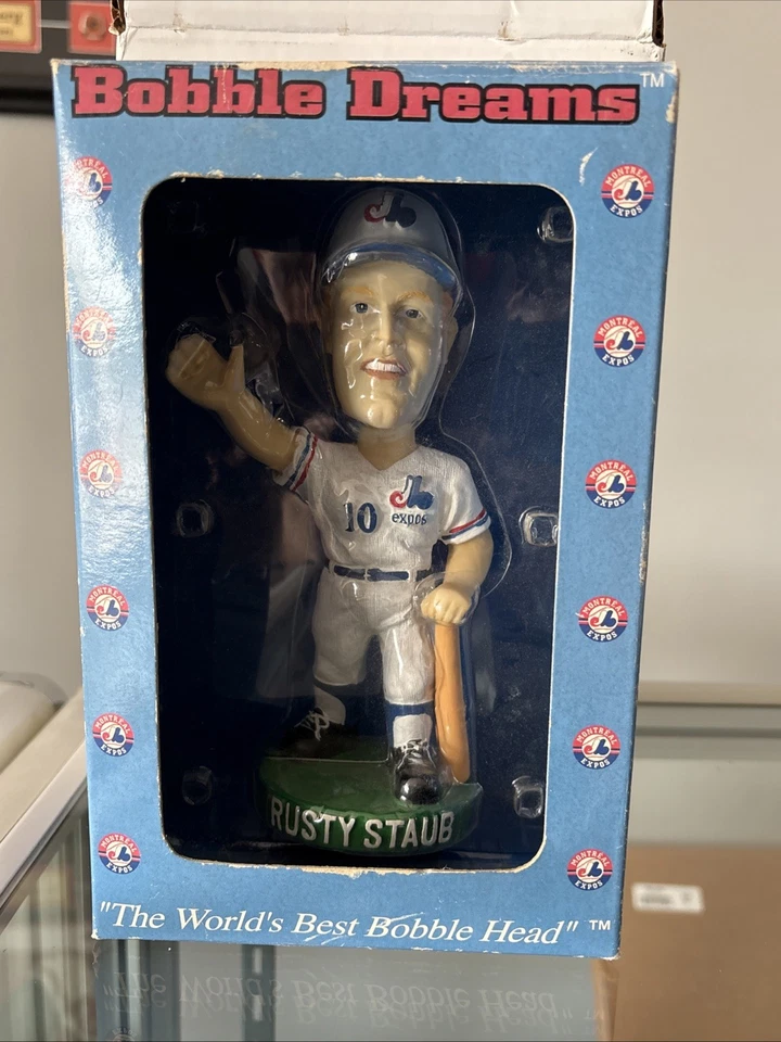 Cabezal Bobble Montreal Expos en caja polvo oxidado Foto 1 de 1