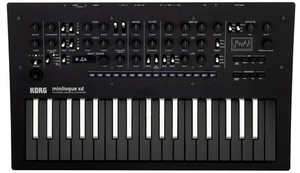 KORG minilogue xd Inverted BW Polyphonic Analog Synthesizer Keyboard Musical New - Picture 1 of 5