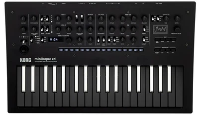 KORG minilogue xd Inverted BW Polyphonic Analog Synthesizer Keyboard Musical New - Image 1 of 4
