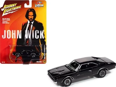 Dodge Charger R/T 1968 negro John Wick (2014) película cultura pop 2025 lanzamiento 1 Foto 1 de 4