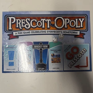 Gioco da tavolo Prescottopoly Monopoly Arizona City Prescott-Opoly personalizzato raro sigillato - Foto 1 di 5