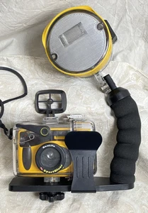 Sealife SportDiver Camera w/Housing & ReefMaster External Flash w/Bag H114 - Picture 1 of 12