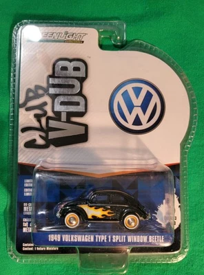 Greenlight Club V-Dub 1949 年大众 1 型拆分窗甲虫压铸汽车 — 第 1/4 张图片