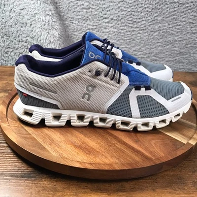 On Cloud 5 Push 女式 9.5 薰衣草/棉布跑步健身房休闲运动鞋 — 第 1/4 张图片