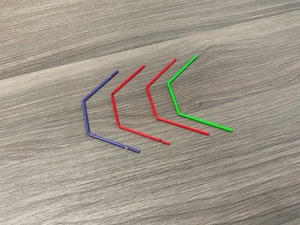 HPI Racing Tri Color Sway Bar RS4 Pro Pro2 Nitro Super EP - Picture 1 of 2