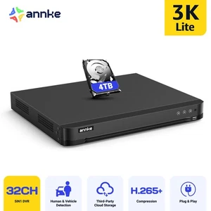 ANNKE 32CH DVR 4MP Lite Video Recorder AI Detection H.265+ for Security System - Picture 1 of 13