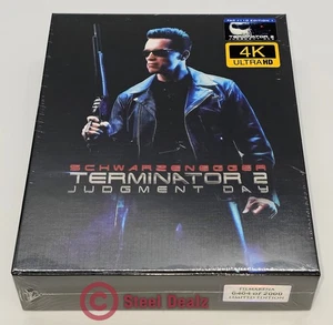 TERMINATOR 2: JUDGEMENT DAY [4K UHD + 2D] Blu-ray STEELBOOK [FILMARENA] XL FS - Picture 1 of 14