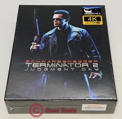 TERMINATOR 2: JUDGEMENT DAY [4K UHD + 2D] Blu-ray STEELBOOK [FILMARENA] XL FS - Image 1 of 4
