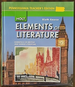 Holt Elements of Literature, Sixth Course, Pennsylvania Teacher's Edition - Picture 1 of 2
