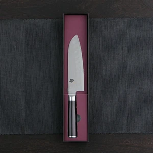 KAI Shun Classic Santoku Dimpled 175mm 6.9in VG-10 Core Double Bevel - Picture 1 of 5