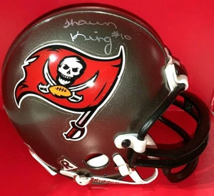 SHAUN KING AUTOGRAPHED SIGNED TAMPA BAY BUCCANEERS FOOTBALL MINI HELMET wAP/COA - Picture 1 of 8