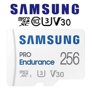 256GB Samsung PRO Endurance Micro SD SDXC Memory Card UHS-I Class 10 100MB/s - Picture 1 of 2