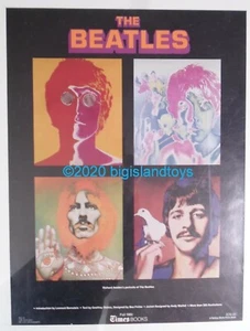 The Beatles 1980 Times Books Promo Poster Andy Warhol Rolling Stone 1980 18 x 24 - Picture 1 of 1